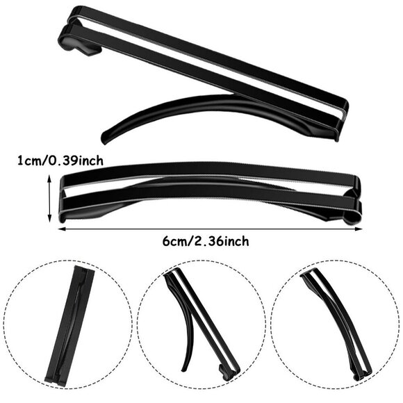 Metal Hair Clips Set 48 Pieces No Slip Barrette Hairpins for Women Secure Hold main image 4